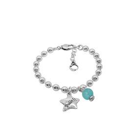 Серебряный браслет с муранским стеклом Ciclon Flella