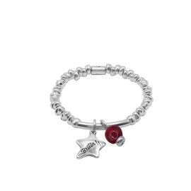 Серебряный браслет с муранским стеклом Ciclon Flella