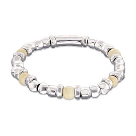 Серебряный браслет из бусин с муранским стеклом UNOde50 Ser imparable, Размер (мм): 180