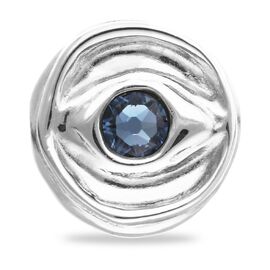 Серебряное кольцо с цирконием UNOde50 Ser Intuitiva, Размер (мм): 16,3-16,7