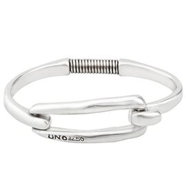 Жесткий браслет с серебром Связанный UNOde50 Tied, Размер (мм): 180