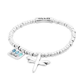 Серебряный браслет женский с кристаллами Сваровски UNOde50 Heal-me, Размер (мм): 165