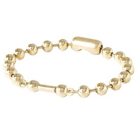 Женский браслет с золотом из сферических бусин UNOde50 Pick 1, Размер (мм): 155