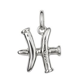 Серебряная подвеска знак зодиака Рыбы UNOde50 Piscis