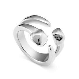 Серебряное кольцо женское UNOde50 Connected, Размер (мм): 16,3-16,7