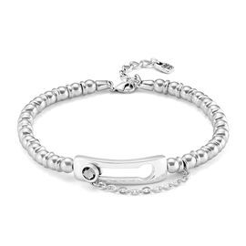 Серебряное ожерелье женское с кристаллом Сваровски UNOde50 On my Own