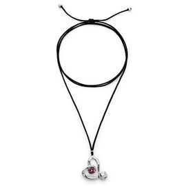 Серебряное ожерелье с кристаллом Сваровски UNOde50 Ser Expresiva