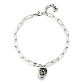 Серебряное ожерелье женское с кристаллом Сваровски UNOde50 Ser Valiente