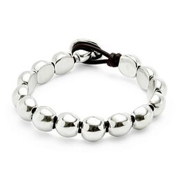 Серебряный браслет из бусин UNOde50 Ser Intrepida, Размер (мм): 165