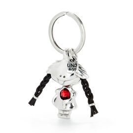 Серебряный брелок с кристаллом Сваровски UNOde50 Siempre Uno