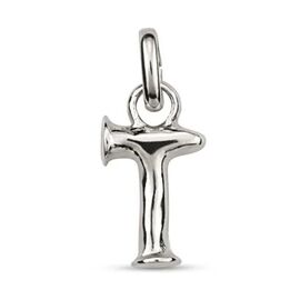Серебряная подвеска Буква T малая UNOde50