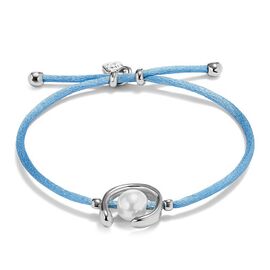 Браслет женский с жемчугом Голубой UNOde50 Ser Diferente