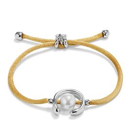 Браслет женский с жемчугом Медовый UNOde50 Ser Diferente