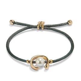 Браслет женский с жемчугом Серый UNOde50 Ser Diferente