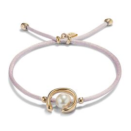 Браслет женский с жемчугом Сиреневый UNOde50 Ser Diferente