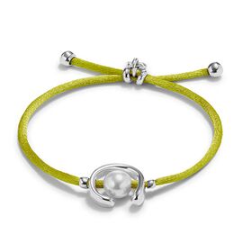 Браслет женский с жемчугом Лаймовый UNOde50 Ser Diferente