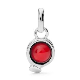Серебряная подвеска с натуральным камнем Круг UNOde50 Hazte Uno