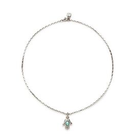 Серебряное ожерелье женское с муранским стеклом UNOde50 Ser Unico