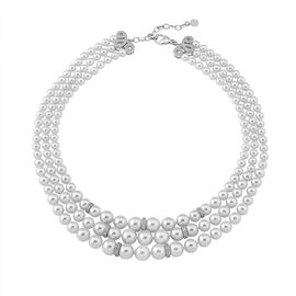 Колье из органического жемчуга Majorica Social Event