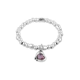 Серебряный браслет с сердечком Ciclon Amada