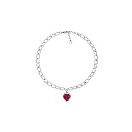 Серебряное колье с сердечком Ciclon Romance