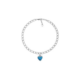 Серебряное колье с сердечком Ciclon Romance