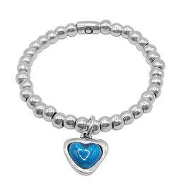 Серебряный браслет с сердечком Ciclon Suspiro