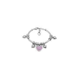 Серебряный браслет с сердечком Ciclon Latidos