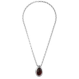 Серебряная цепочка с муранским стеклом Ciclon Agata