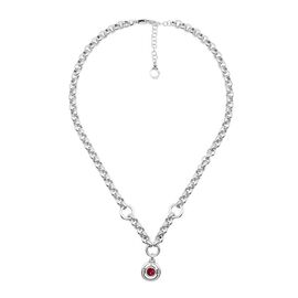 Серебряное колье с муранским стеклом Ciclon Divino