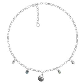 Серебряное колье женское Ciclon Hermanas