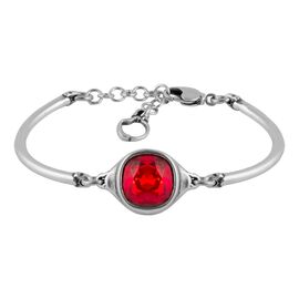 Серебряный браслет женский с кристаллом Сваровски Ciclon Mi Amor