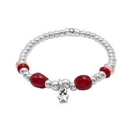 Серебряный браслет женский с муранским стеклом Ciclon Estrella