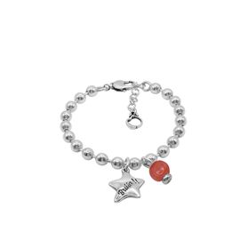 Серебряный браслет с муранским стеклом Ciclon Flella