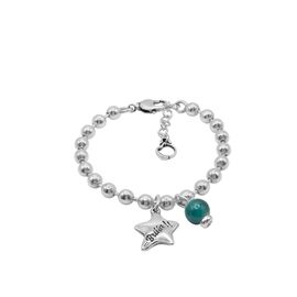 Серебряный браслет с муранским стеклом Ciclon Flella