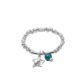 Серебряный браслет с муранским стеклом Ciclon Flella