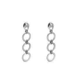 Серебряные серьги женские Ciclon Aurea