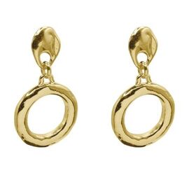 Золотые серьги женские Ciclon Dalia Oro