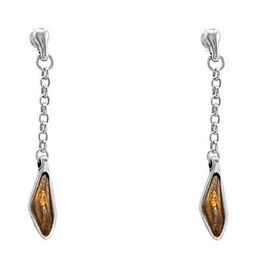 Серебряные серьги Ciclon Laguna Negr