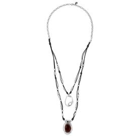 Колье из серебра с муранским стеклом Ciclon Deba, Размер (мм): 900