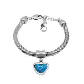 Серебряный браслет с сердечком Ciclon Incondicional