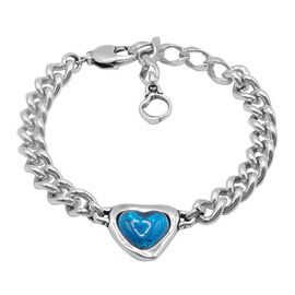 Серебряный браслет с сердечком Ciclon Idilio