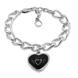 Серебряный браслет с сердечком Ciclon Romance