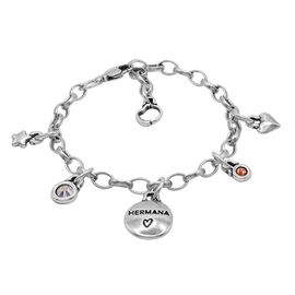 Серебряный браслет женский Ciclon Hermanas