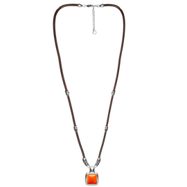 Серебряное колье женское с муранским стеклом Ciclon Kool