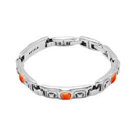 Серебряный браслет женский с муранским стеклом Ciclon Multi, Размер (мм): 175-180