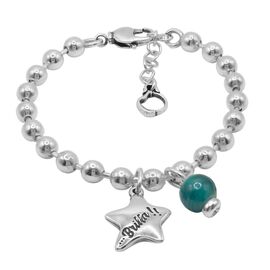 Серебряный браслет с муранским стеклом Ciclon Brilla