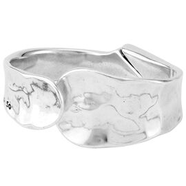 Серебряный браслет женский на руку широкий UNOde50 Waves, Размер (мм): 155