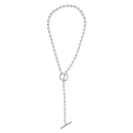 Женское ожерелье с серебром из сферических бусин UNOde50 OFF/ON