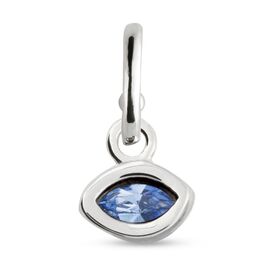 Серебряная подвеска для пирсинга с кристаллом Сваровски Сияние UNOde50 Shine on me